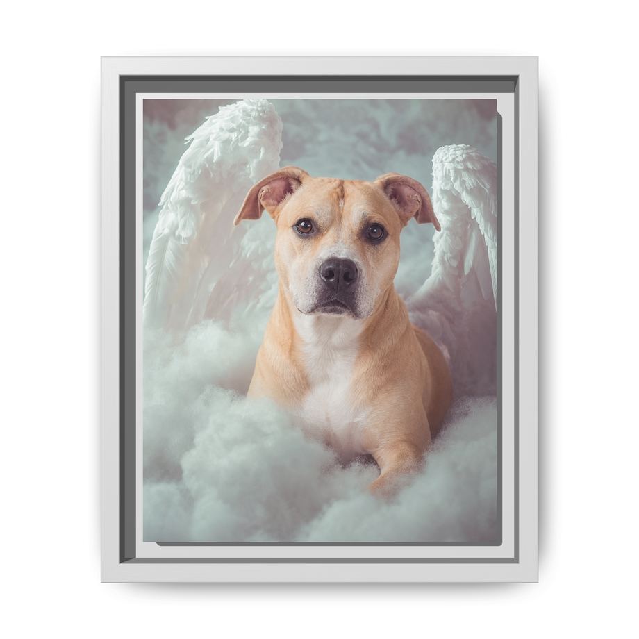 Framed 8x10 White front