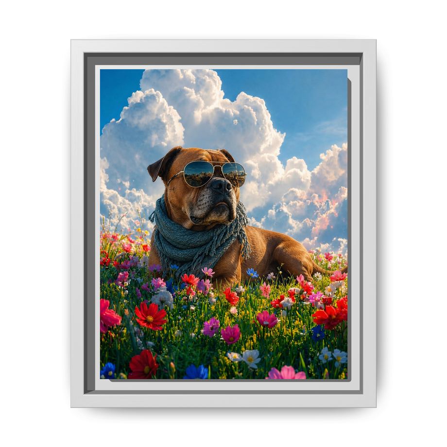 Framed 8x10 White front