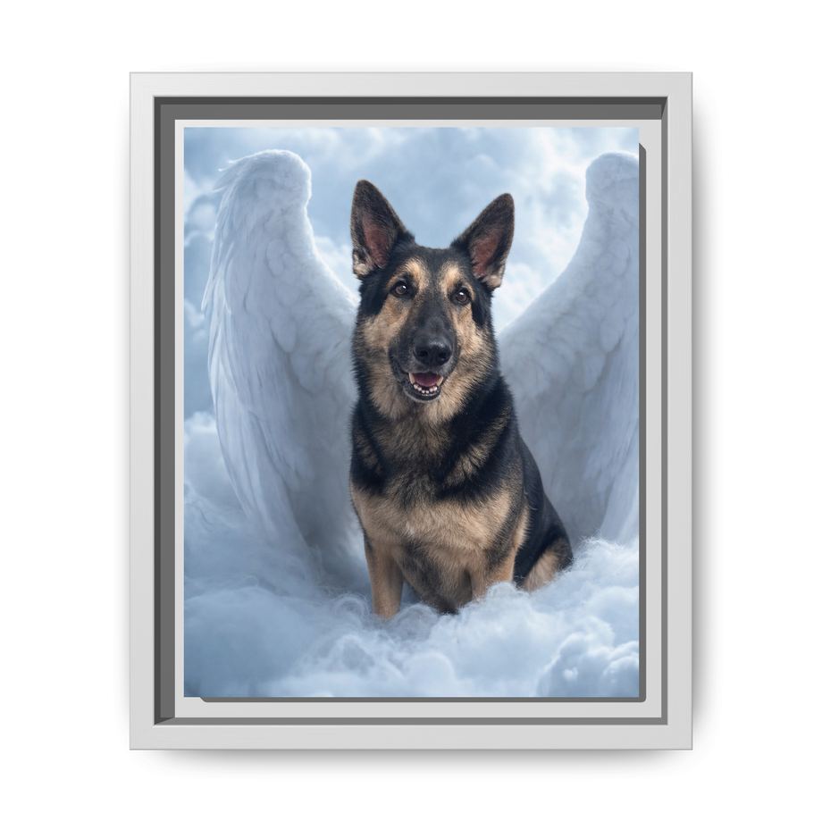 Framed 8x10 White front