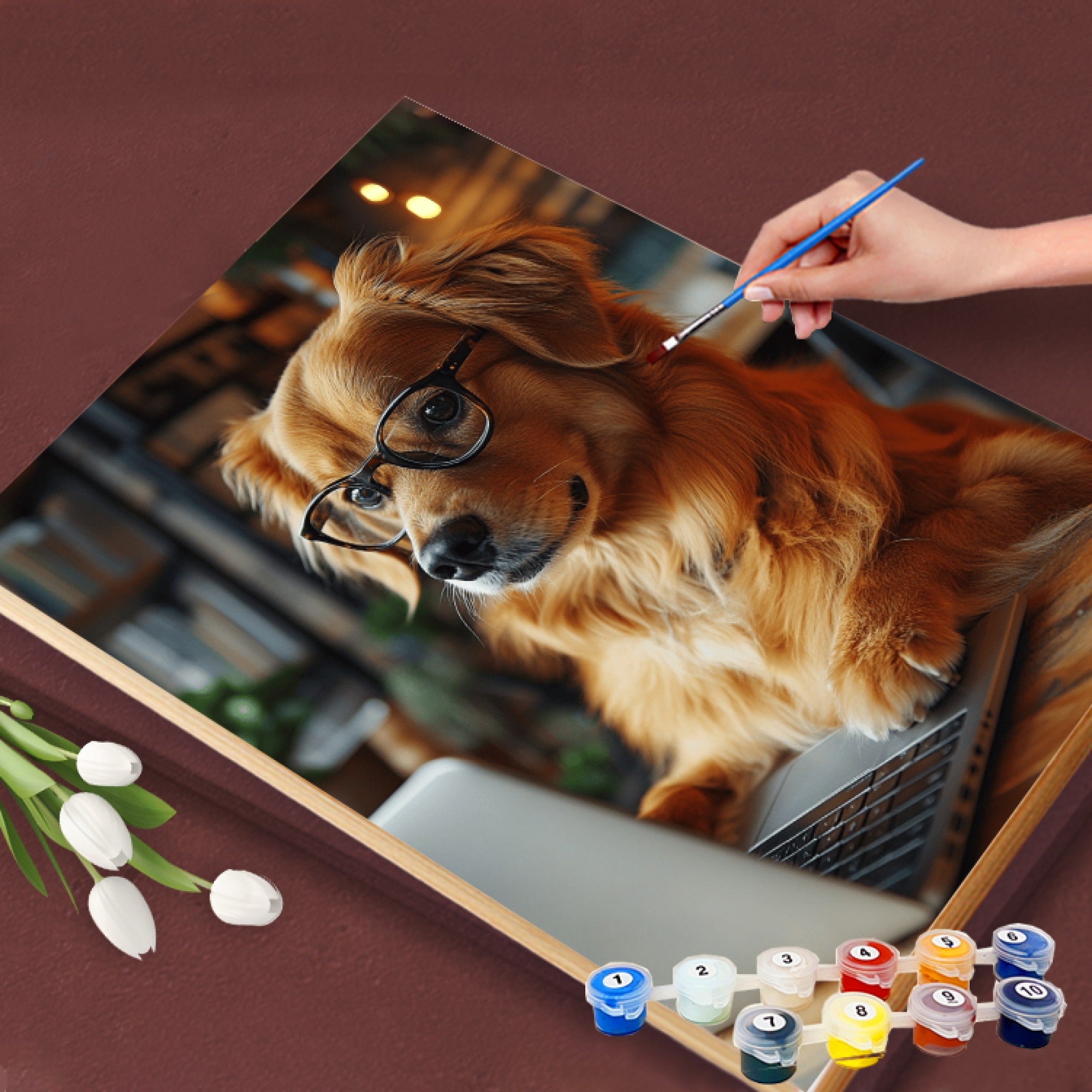 Tech Savvy Retriever