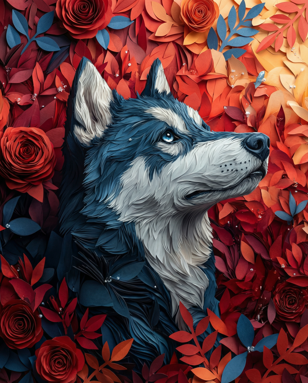 Floral Paper Bloom