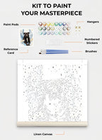 Custom Paint By Numbers Kit