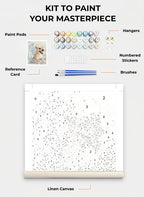 Custom Paint By Numbers Kit