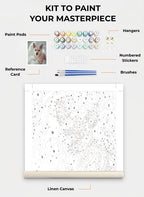 Custom Paint By Numbers Kit