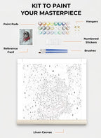 Custom Paint By Numbers Kit