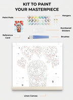 Custom Paint By Numbers Kit