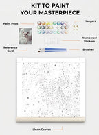 Custom Paint By Numbers Kit