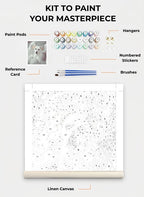 Custom Paint By Numbers Kit