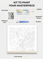 Custom Paint By Numbers Kit
