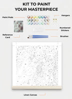 Custom Paint By Numbers Kit
