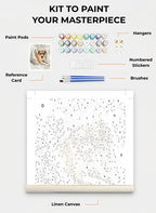 Custom Paint By Numbers Kit