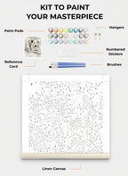 Custom Paint By Numbers Kit