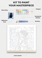 Custom Paint By Numbers Kit
