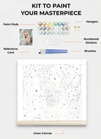 Custom Paint By Numbers Kit
