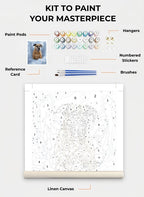 Custom Paint By Numbers Kit