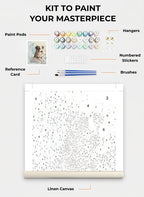 Custom Paint By Numbers Kit