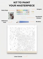 Custom Paint By Numbers Kit