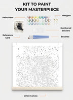 Custom Paint By Numbers Kit