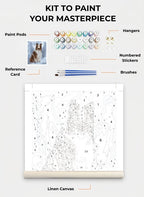Custom Paint By Numbers Kit
