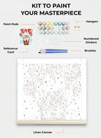 Custom Paint By Numbers Kit