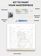 Custom Paint By Numbers Kit