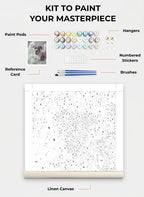 Custom Paint By Numbers Kit