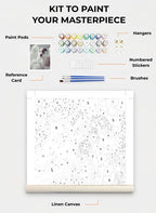 Custom Paint By Numbers Kit