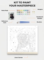 Custom Paint By Numbers Kit