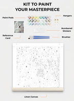 Custom Paint By Numbers Kit