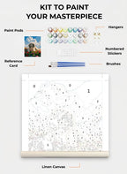 Custom Paint By Numbers Kit