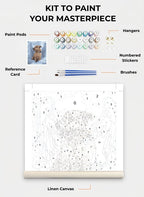 Custom Paint By Numbers Kit