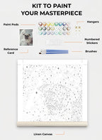 Custom Paint By Numbers Kit