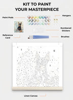 Custom Paint By Numbers Kit
