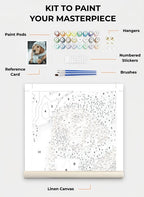 Custom Paint By Numbers Kit