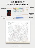 Custom Paint By Numbers Kit