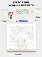Custom Paint By Numbers Kit