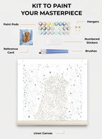 Custom Paint By Numbers Kit