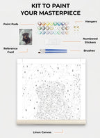 Custom Paint By Numbers Kit