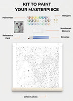 Custom Paint By Numbers Kit