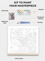 Custom Paint By Numbers Kit