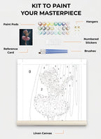 Custom Paint By Numbers Kit