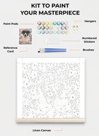 Custom Paint By Numbers Kit