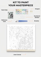 Custom Paint By Numbers Kit