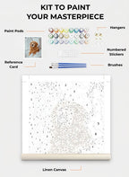 Custom Paint By Numbers Kit