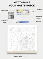 Custom Paint By Numbers Kit