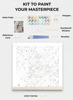 Custom Paint By Numbers Kit
