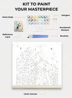 Custom Paint By Numbers Kit