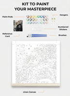 Custom Paint By Numbers Kit