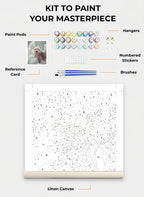 Custom Paint By Numbers Kit