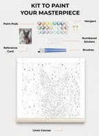 Custom Paint By Numbers Kit